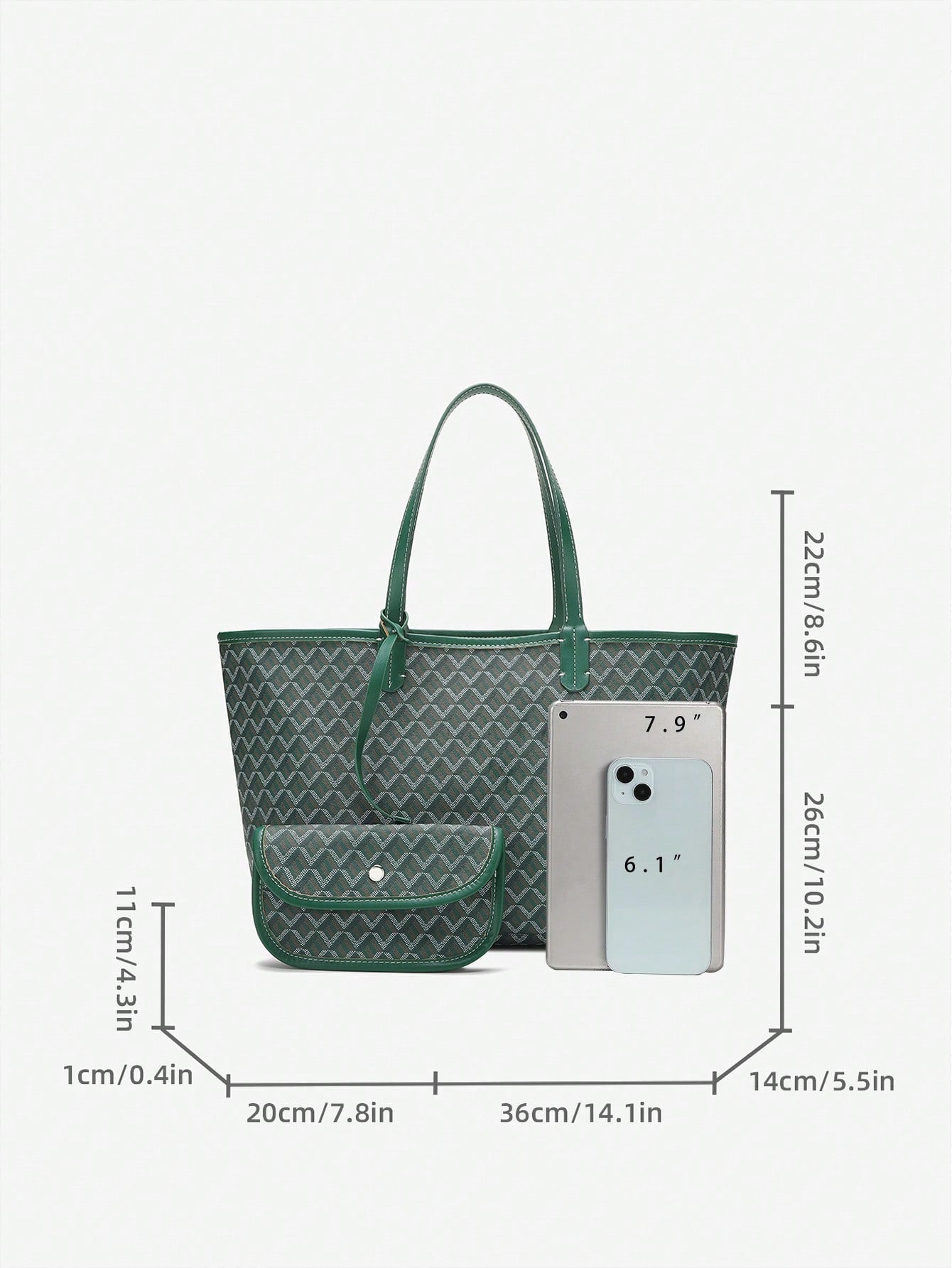 Damen Shopper Tasche | PVC