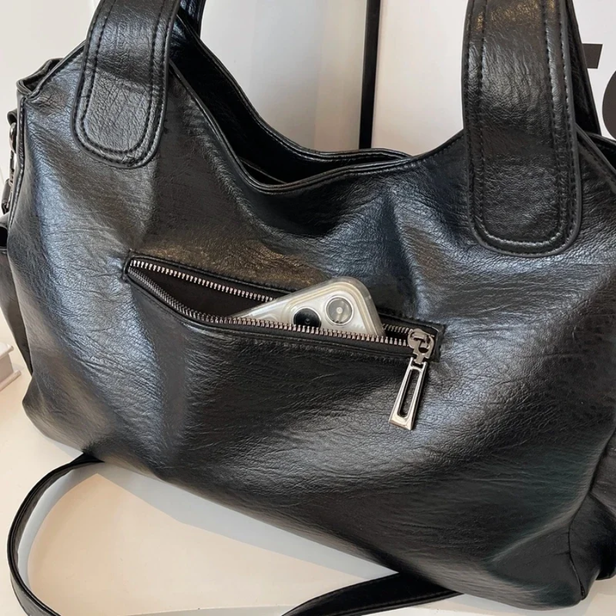 Umhängetasche Damen Vegan Leder Crossbody