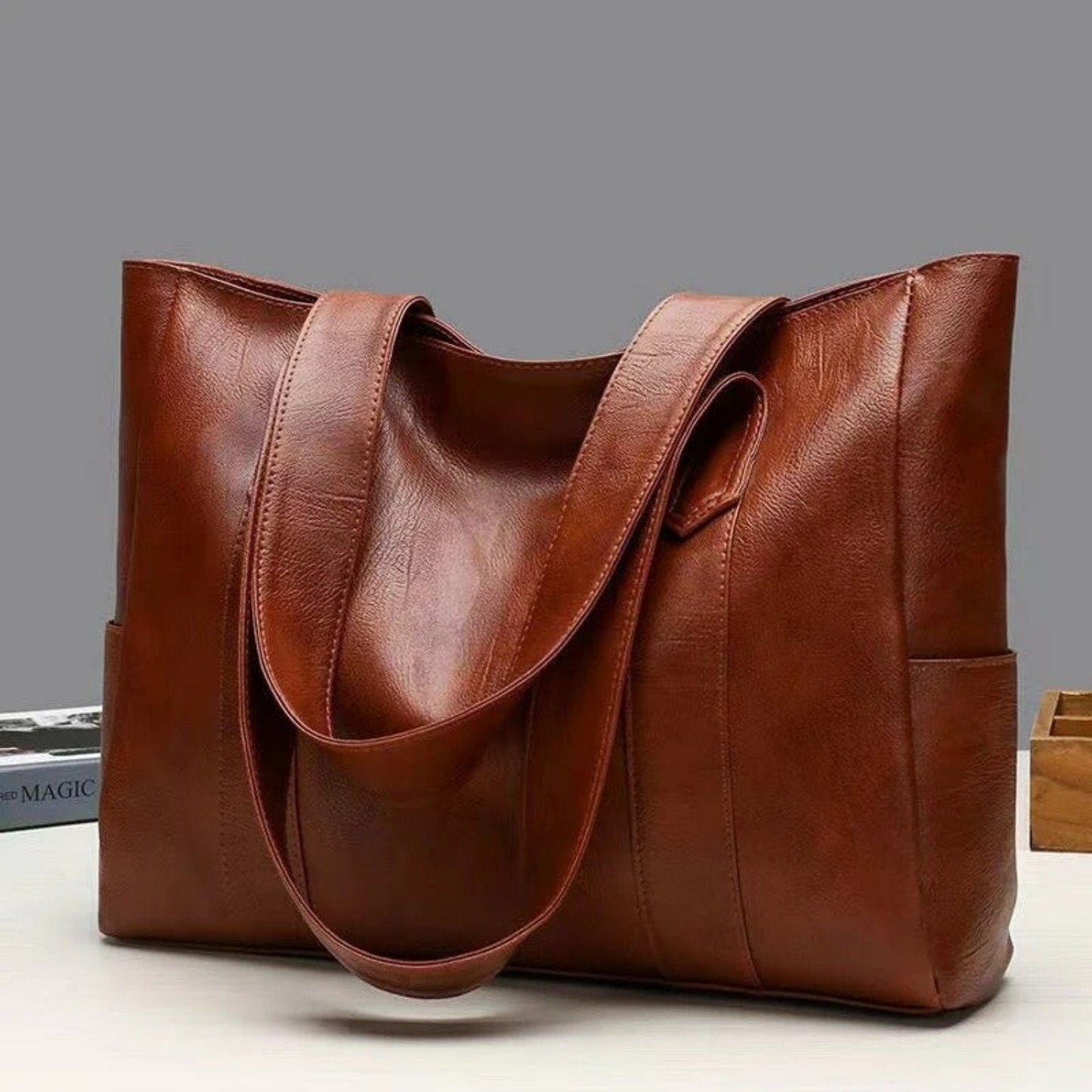 Damen Tote Bag Vintage groß