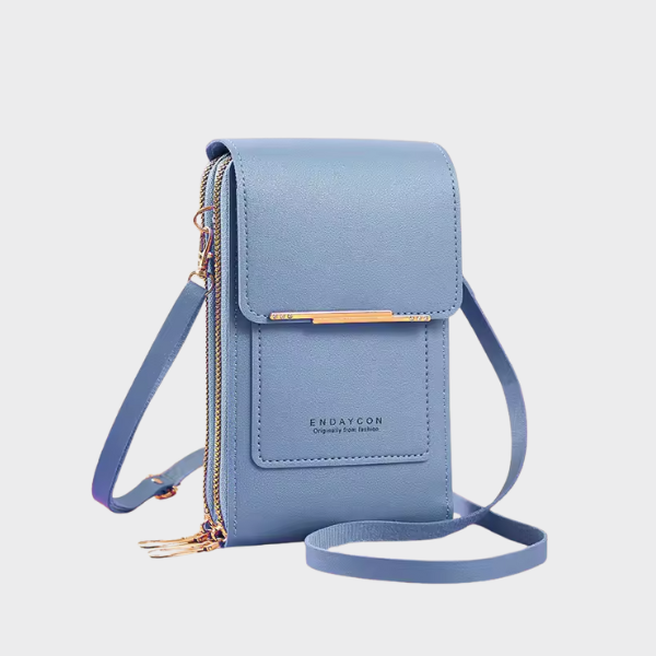 Anti-Diebstahl-Umhängetasche für Damen mit Handyfach