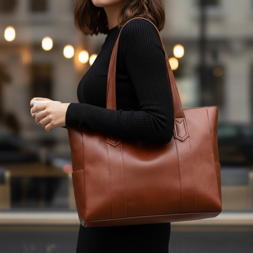 Damen Tote Bag Vintage groß