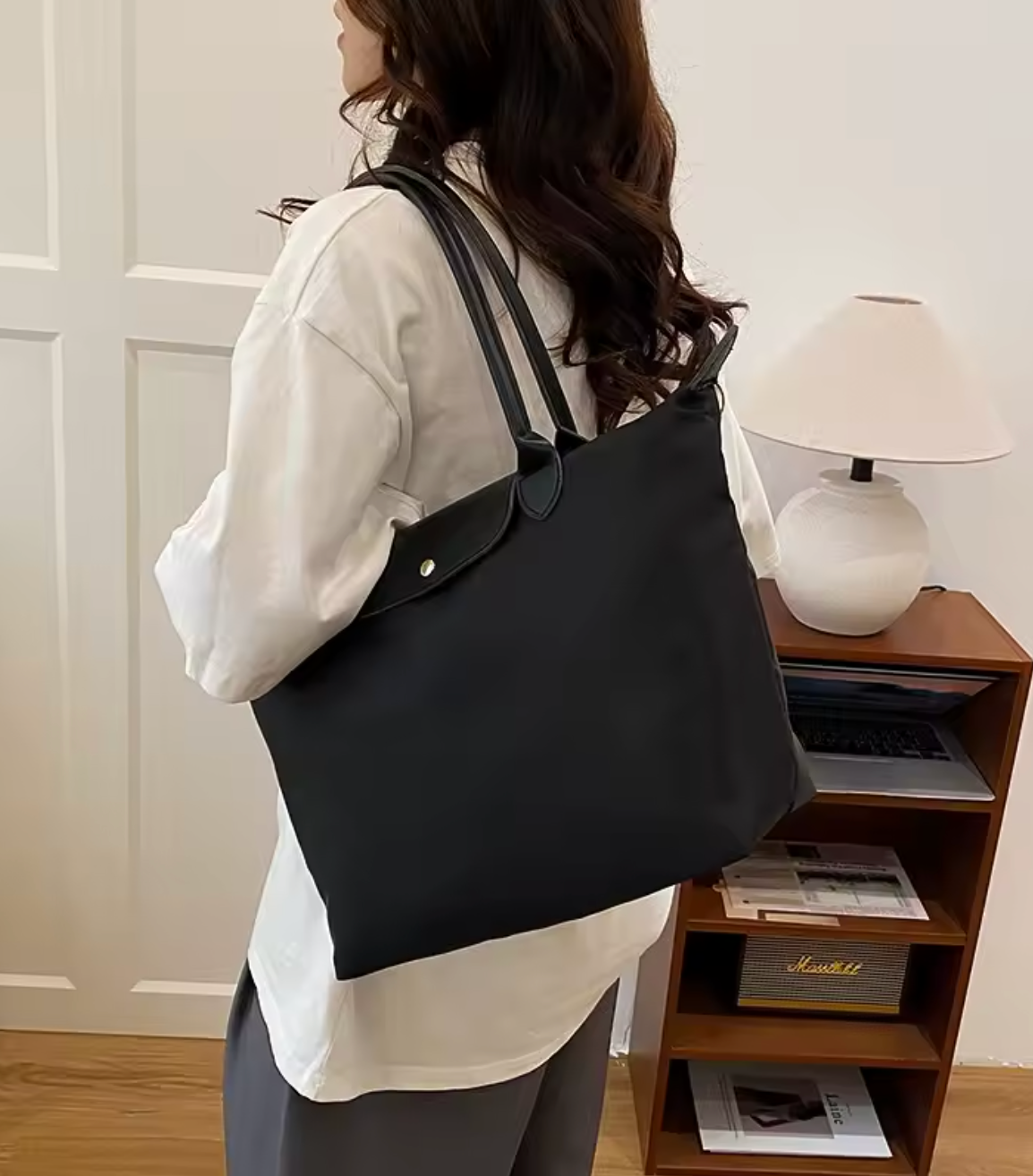 Shopper Tas Dames Nylon Opvouwbaar