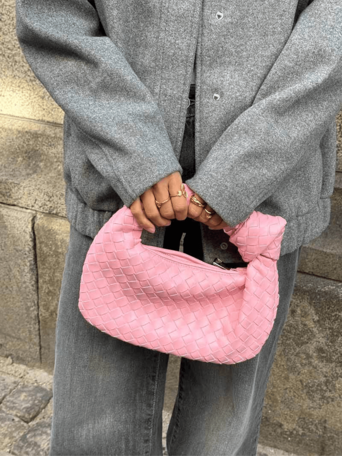 Mini-Handtasche für Damen mit Schulterriemen