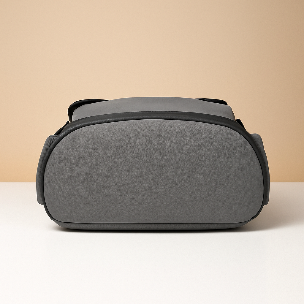 Wasserdichter Laptop-Rucksack für Herren aus PU-Leder